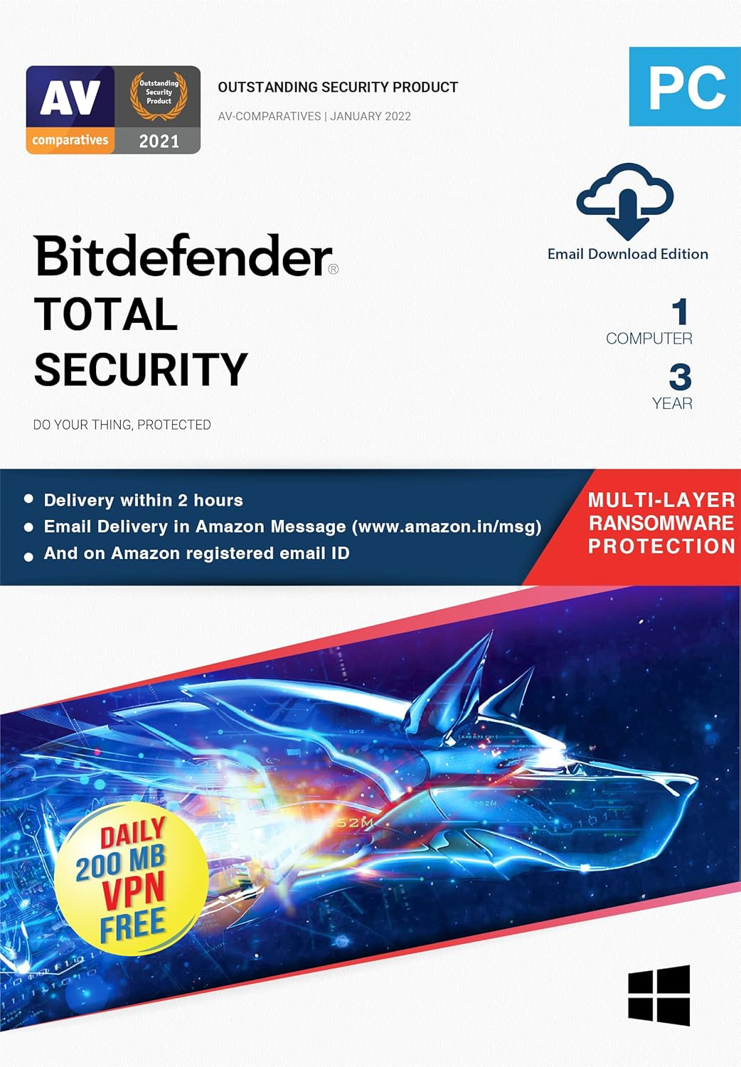 Antivirus and VPN bundle
